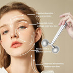 LeMeeOly 2Pcs Gua Sha Facial Tools Stainless Steel, Detailer GuaSha Set - Image 3
