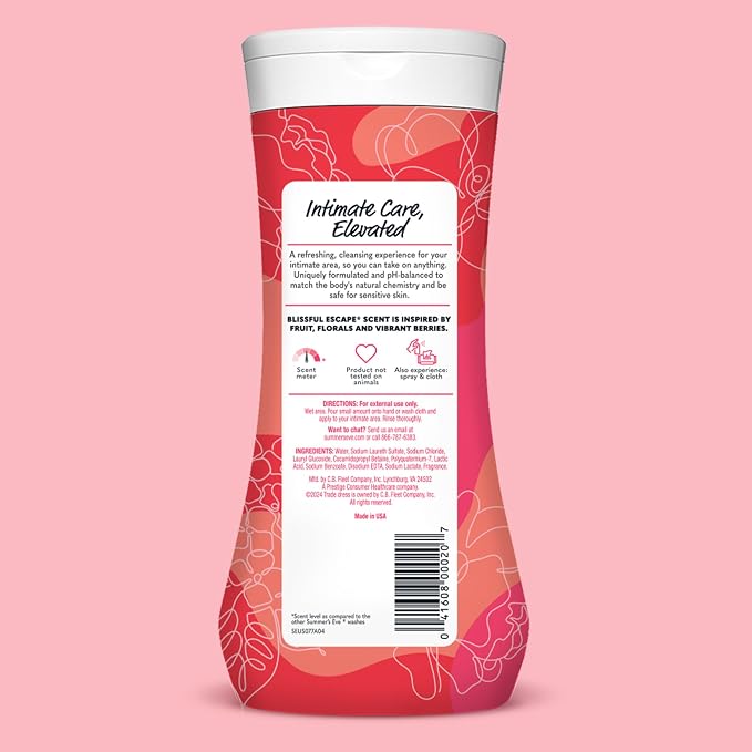 Summer's Eve Blissful Escape Daily Refreshing All Over Feminine Body Wash - Image 7