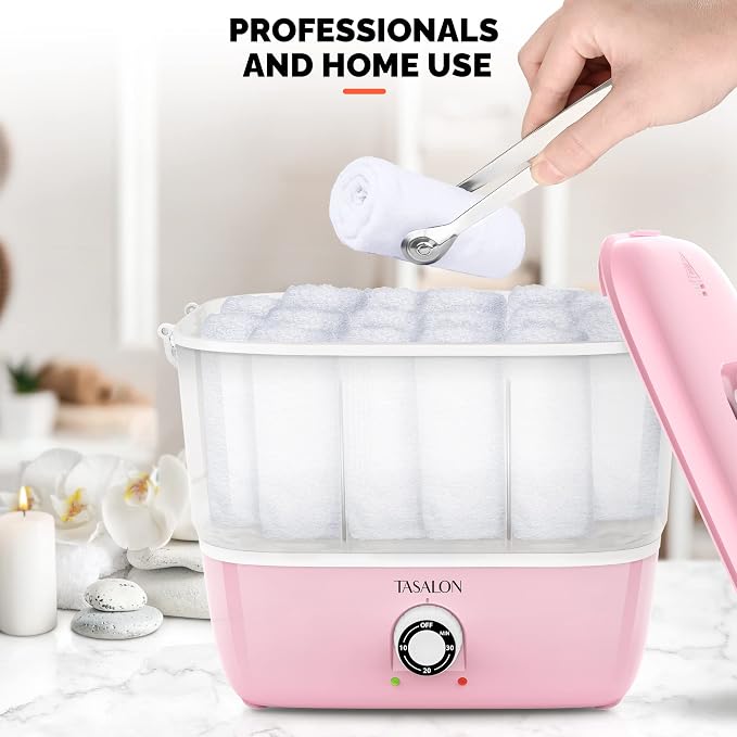 TASALON Hot Towel Steamer for Facials, Hot Towel Warmer Quickly Heats Up in 5 - Image 7