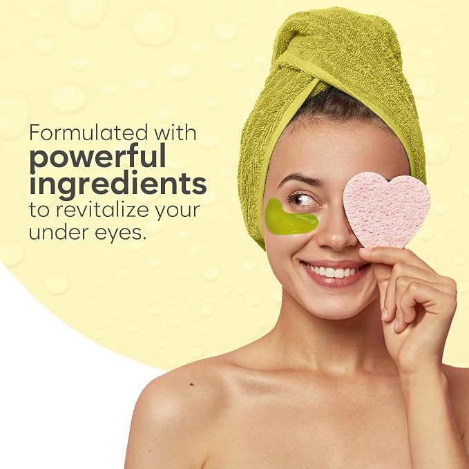 AURAE Green Tea Under Eye Patches - Image 5