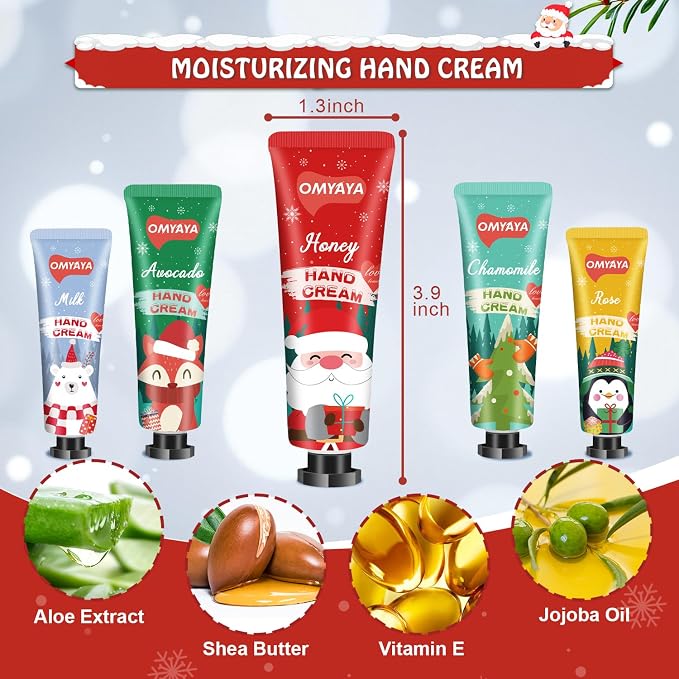 40 Pack Bulk Christmas Gifts, Mini Hand Cream Set, Bulk Christmas Gifts - Image 6