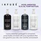 1-Shoppe Infuse Lavender Mint Spa Collection Amenities Set | 10.14 oz Pumps | - Image 2