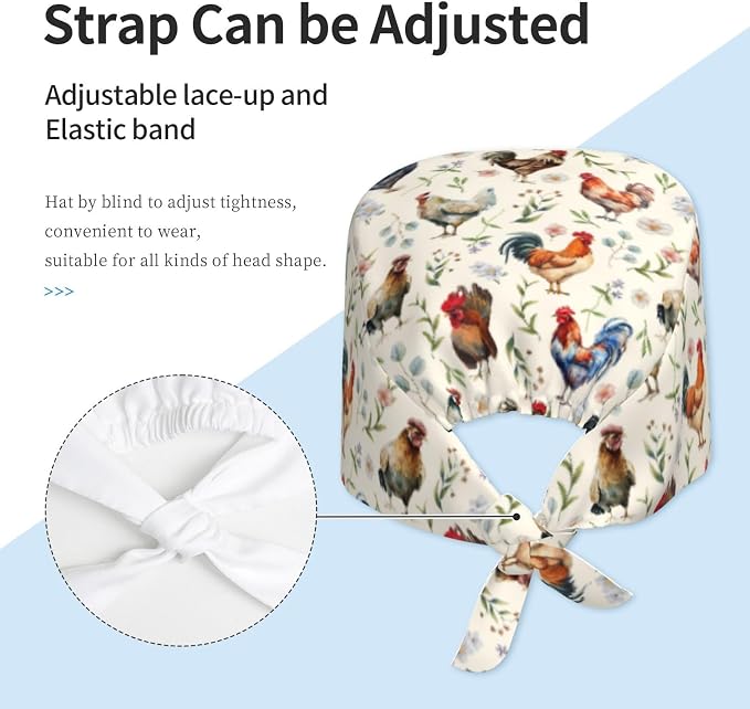 Adjustable Working Cap with Sweatband - Image 4