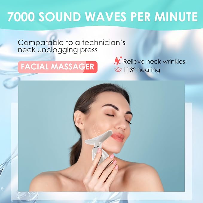 Facial Massager Red-Light-Therapy-for-Face and Neck, Face  culpting Wand - Image 6