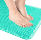OTHWAY Non Slip Grassy Bathtub Mat : 25.6X13.4 inches Sturdy But Soft Bath by OTHWAY