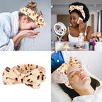 CIEHER Leopard Print Spa Headbands - Image 7