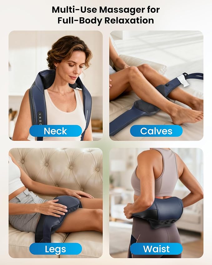 COMFIER FSA Eligible Cordless Neck Massager - Image 8