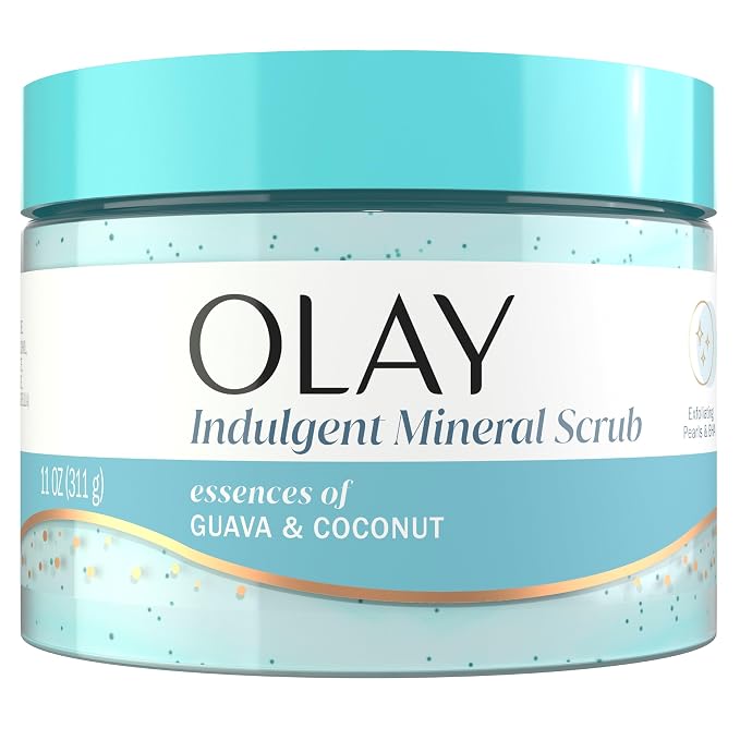 Olay Body Indulgent Mineral Scrub, Skin Exfoliating & Massaging Pearls by Olay