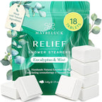 Shower Steamers Aromatherapy 18 Pack – Mothers Day Gifts, Eucalyptus by Maybeluck