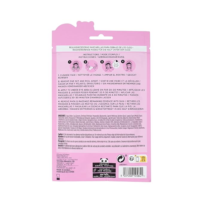 Oh K! Eye Mask - Rejuvenating - Hydrating Under Eye Patches - Depuffing - Image 6