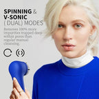 Premium Face Scrubber, Deep Pore Cleansing Brush, Waterproof & Rechargeable - Image 2