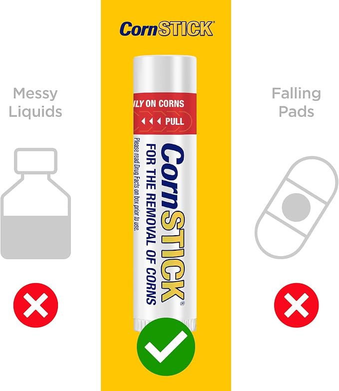 CornStick Maximum Strength Salicylic Acid Solid-Stick Corn and Callus Remover - Image 6