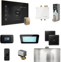 Mr Steam Bliss Steam Shower Ctrl Pkg w/iSteamX Control and Steamhead in Black by MrSteam