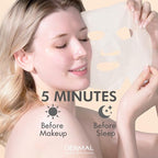 DERMAL Korean Collagen Face Mask 32 Combo Pack A+B Set – Hydrating & Soothing - Image 7