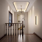 Aipsun 20W/24in Rectangular LED Black Modern Wall Sconce Horizontal Up and Down - Image 3