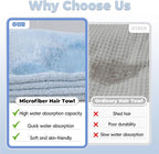 Cute Dog Microfiber Hair Towel Wrap, Single Pack Hair Quick Dry Towel - Image 4