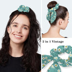 Women's Working Caps with Scrunchies Tarot Pattern Background Lace-Up Hat - Image 5