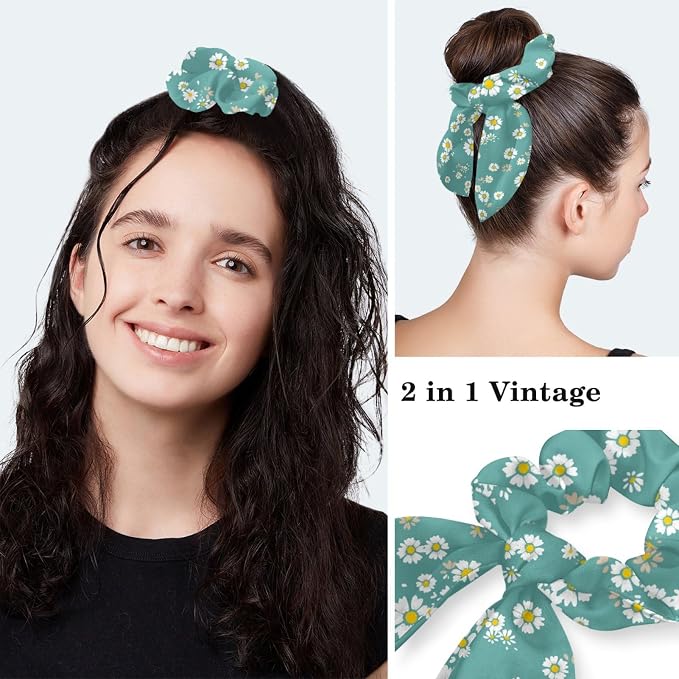Women's Working Caps with Scrunchies Tarot Pattern Background Lace-Up Hat - Image 5
