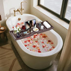Bathtub Tray Caddy, Expandable Bath Trays - Image 3