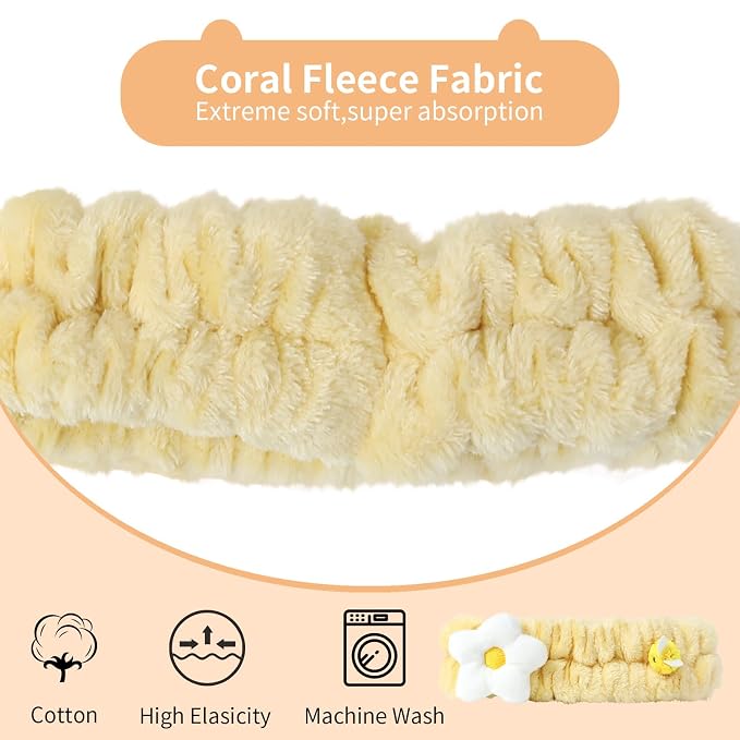 PERFECTSIGHT Kawaii Headband for Spa, Washing Face, Party - Image 3
