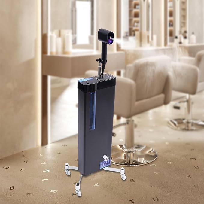 3-In-1 Nano Hair Steamer for Deep Conditioning Nanoscale Spray Negative Ions - Image 2