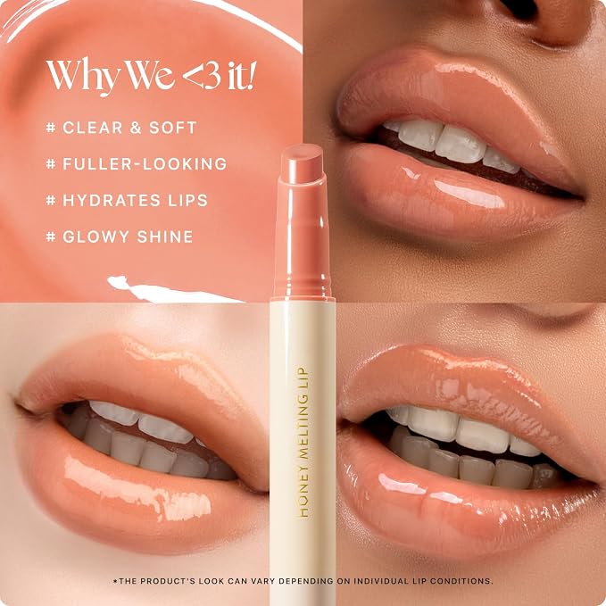 Nature Republic HONEY MELTING LIP SOFT LIP STICK, Hydrating Gloss, Moisturizing - Image 3