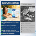 8-in-1 Pool Test Strips, 151 Strips Spa and Hot Tub Water Testing Kit, Pool - Image 4