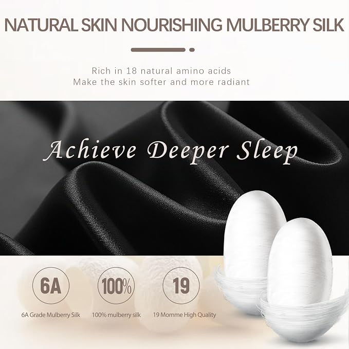 100% Mulberry Silk Sleep Mask as Your Ultimate Silk Eye Mask - Image 2