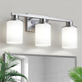 L LOHAS LED Brushed Nickel Bathroom Light Fixtures, 3-Light Vanity Light Over by LLOHASLED