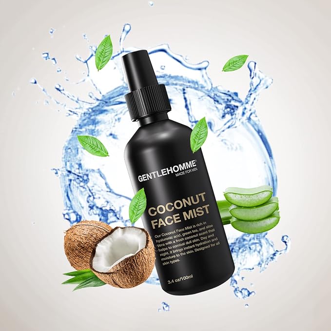 Gentlehomme - Coconut Face Mist - Men’s Facial Spray - - Image 5