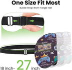 2 Pcs Boys Sleep Eye Mask, Guys Blackout Sleeping Silk Mask - Image 3