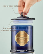M&SENSE Sandalwood Vanilla Soy Candle - Image 3