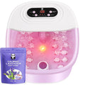 Foot Spa Bath Massager with Heat Bubbles and Vibration Massage and Jets by Unknown