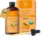 Organic Sweet Orange Essential Oil 50 Ml | USDA Certified Organic | Sweet by CarnoCalm
