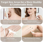 6-in-1 Ceramic Gua Sha Tool for Body & Face, Lymphatic Drainage, Trigger Point - Image 4