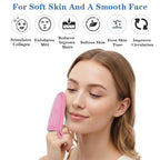 3 Pcs Exfoliating Gloves, Natural Plant Fiber Facial Scrub Mitts, Deep - Image 5
