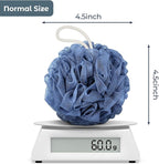 Rnoafmu Shower Loofah Bath Sponge, 60G Loofah Exfoliating Body Scrubber - Image 2