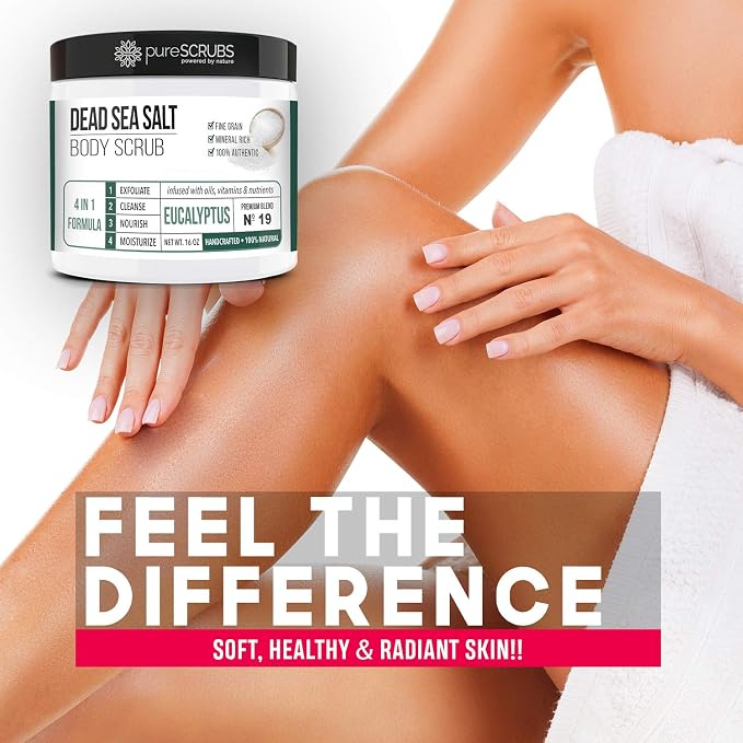 pureSCRUBS Premium Eucalyptus Body Scrub Set - Image 2