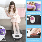 Foot Spa Bath Massager with Heat Bubbles and Vibration Massage and Jets - Image 4
