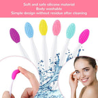 Patelai 24 Pcs Lip Scrub Brush Silicone Lip Scrubber Exfoliator - Image 5