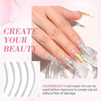 AZUREBEAUTY Nail Repair Kit Transparent Crystal - Image 5