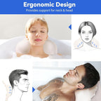 Goowin Bath Pillows for Tub, New Generation Skin-Friendly Silicone Bath Pillow - Image 2
