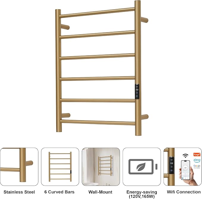 Electric Towel Rack with Voice Control - Image 7