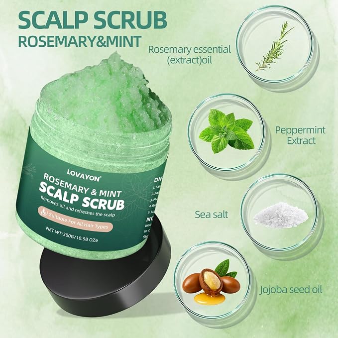 Rosemary Scalp Scrub & Exfoliator - Image 4