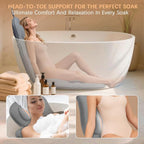 Ergonomic Full Body Bath Pillow - Image 4