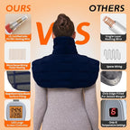 Ruqiji 19" x 24" Weighted Neck&Shoulder Heating Pad, 2.5lbs - Image 3