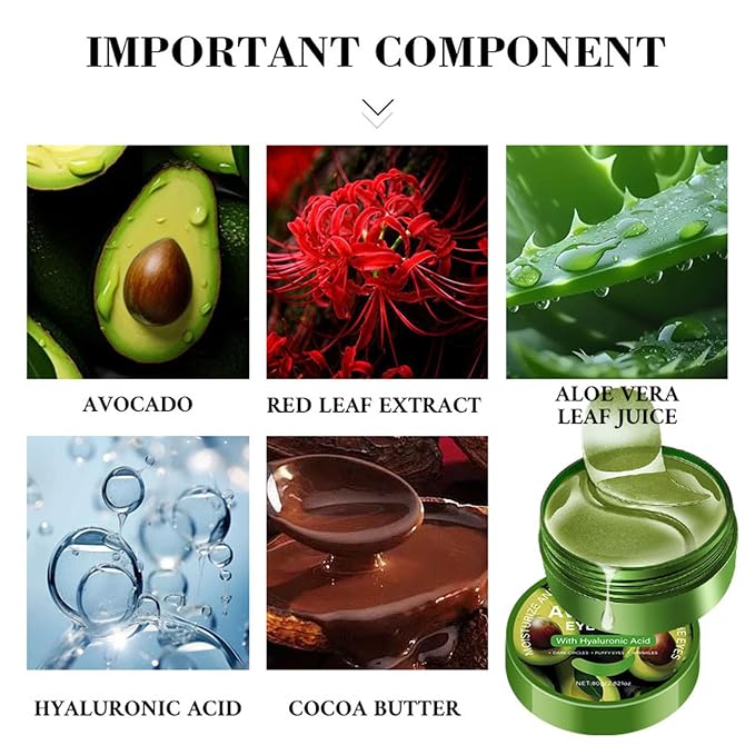 Avocado Eye Masks 60Pcs - Image 7