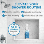 MOXE Aromatherapy Shower Mist Variety Pack, Eucalyptus, Breathe and Dream - Image 6