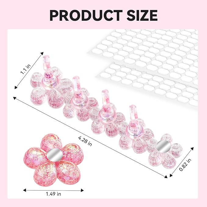 Nail Stand for Press On Fake Nails Painting Display Practice, Powerful Magnetic - Image 7