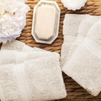 Superior Egyptian Cotton Pile Face Towel/Washcloth Set of 6, Ultra Soft Luxury - Image 8